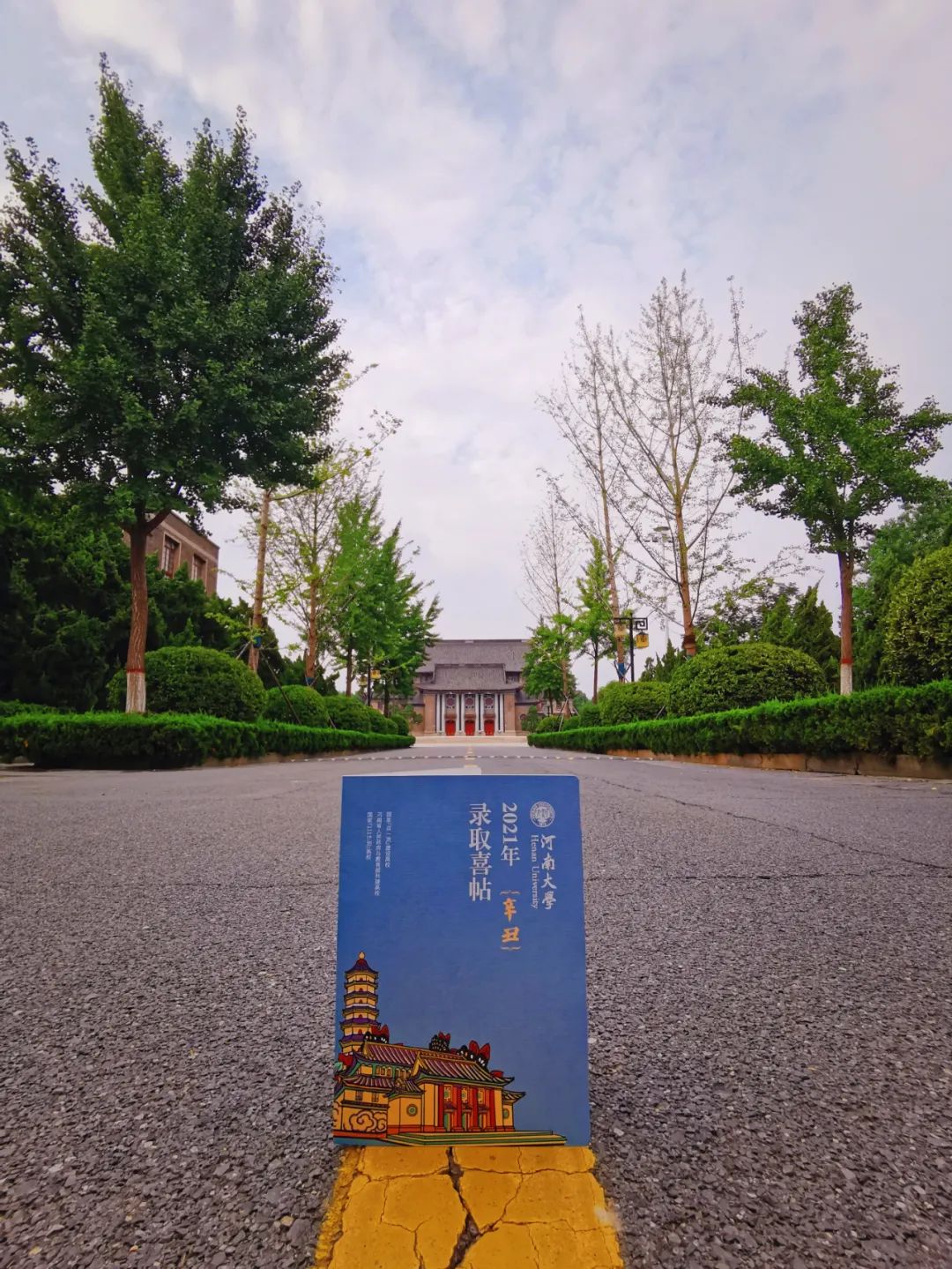 河南大学毕业证模板2024年